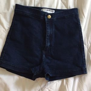 Tight high waisted shorts
